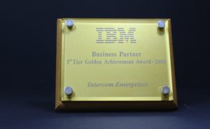IBM : 1st tier golden achievement award 2006