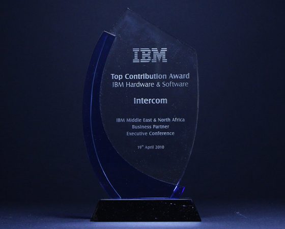 IBM : Top contribution award IBM HW and SW 2010